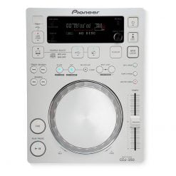 CDJ 350 White Pioneer DJ 1