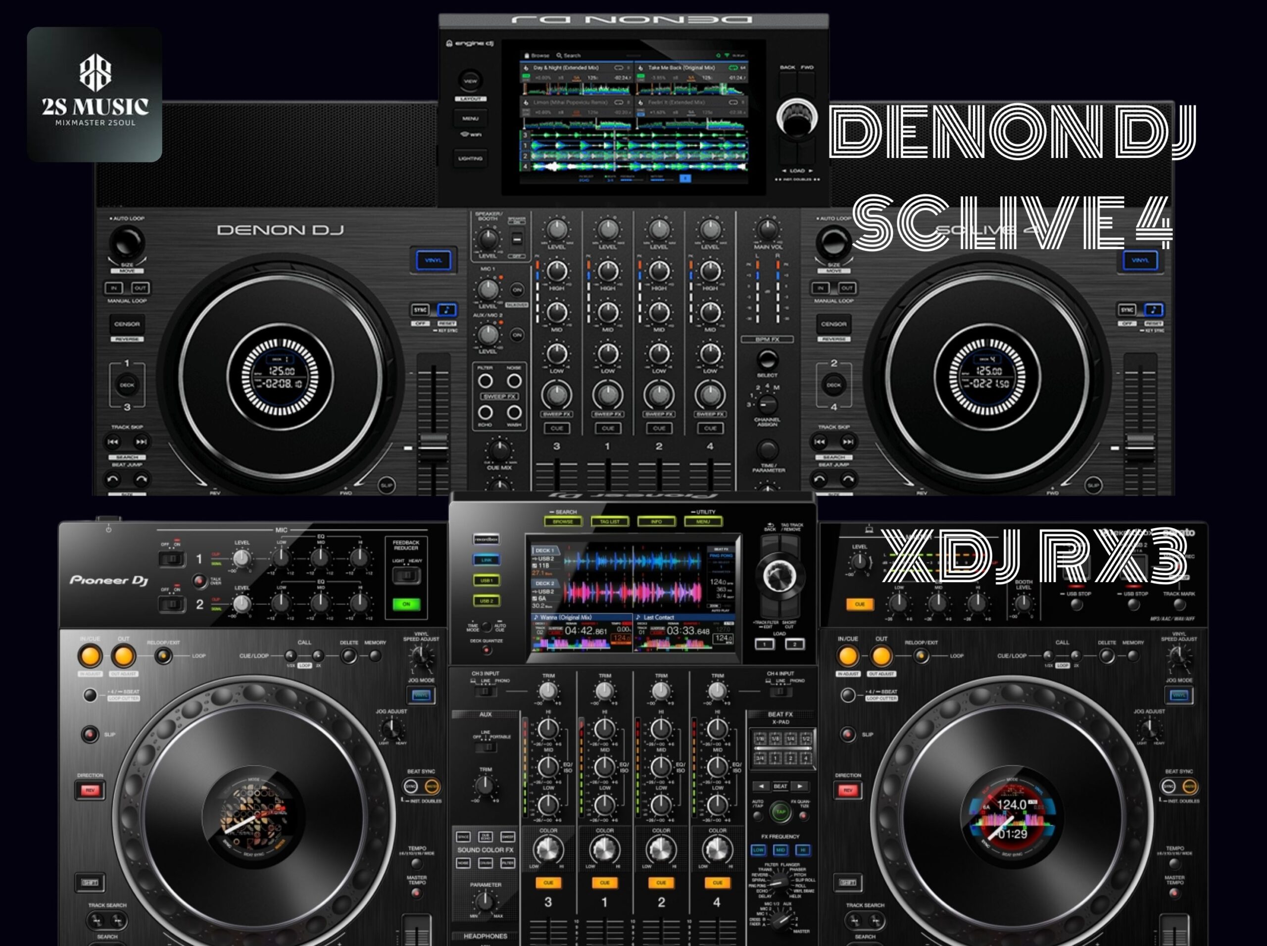 Denon Rx3 Denon SC Live 4 vs XDJ RX3: Cuộc Đối Đầu Của Hai