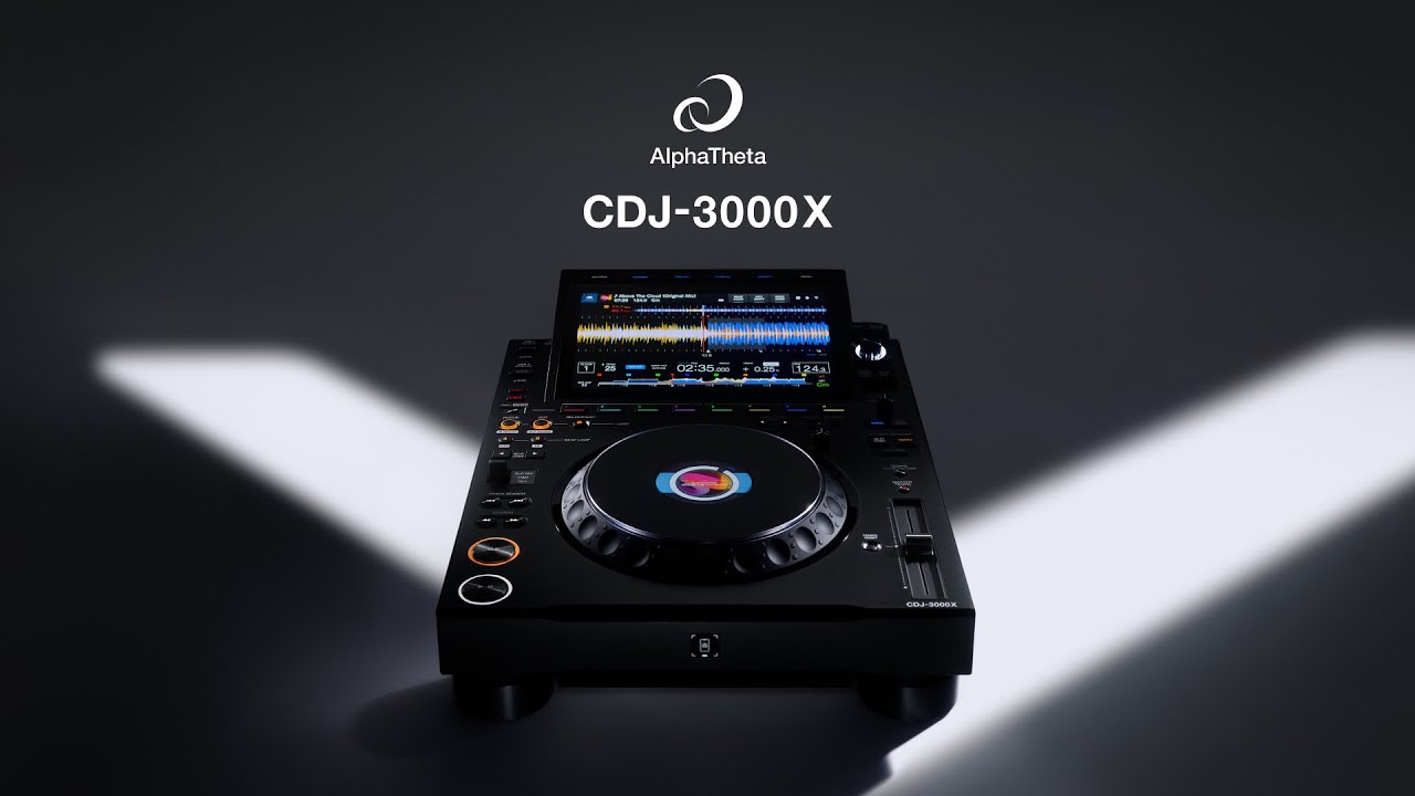 CDJ 3000X có thiết kế hiện đại, là bản nâng cấp hoàn hảo của CDJ 3000